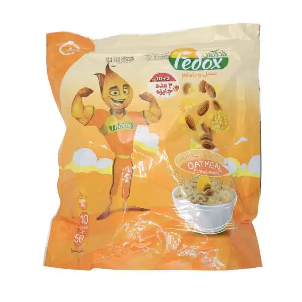 میان وعده جو دو سر عسل و بادام